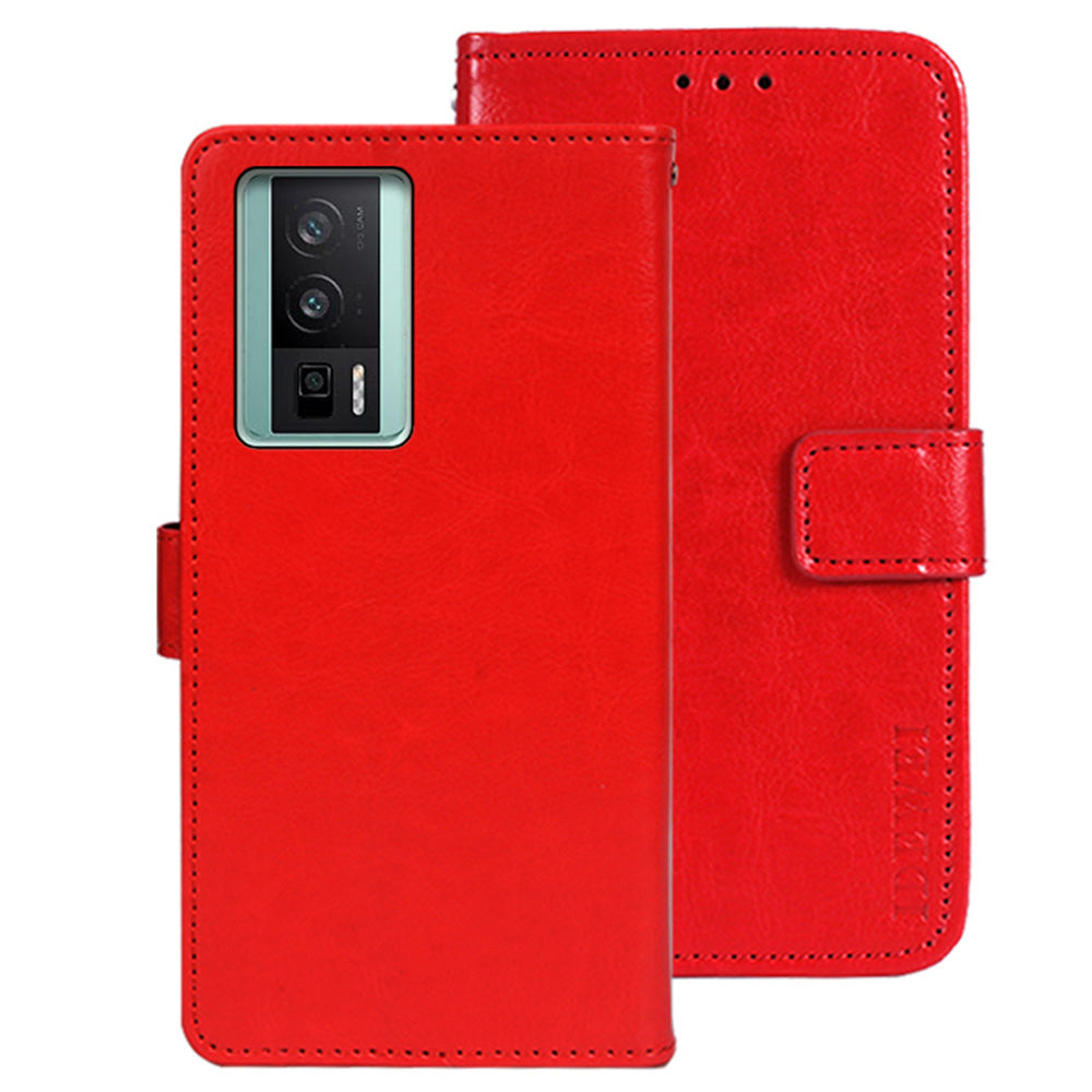 IDEWEI For Xiaomi Poco F5 Pro 5G Redmi K60 Pro 5G K60 5G Full Protection Phone Case PU Leather Stand Crazy Horse Texture Flip Phone Wallet Cover IDEWEI For Xiaomi Poco F5 Pro 5G Redmi K60 Pro 5G K60 5G Full Protection Phone Case PU Leather Stand Crazy Horse Texture Flip Phone Wallet Cover